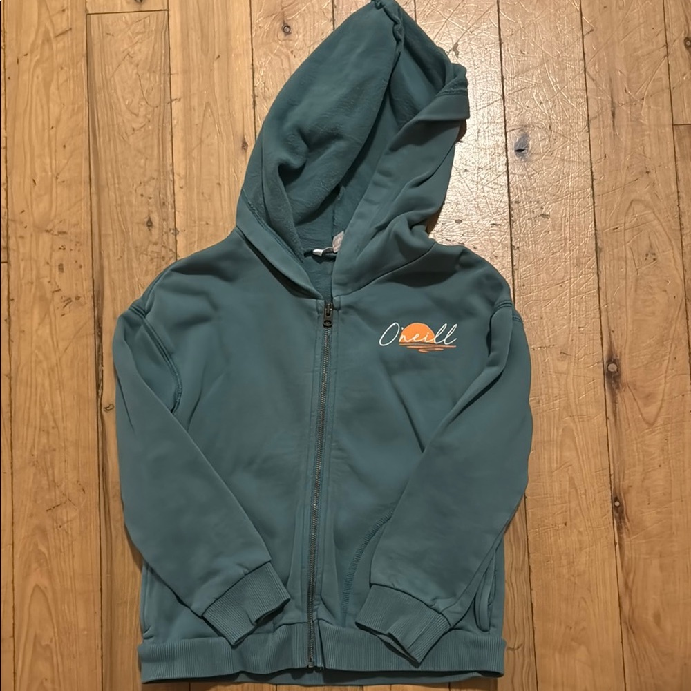 Girls O’neill zip up hoodie size XS
